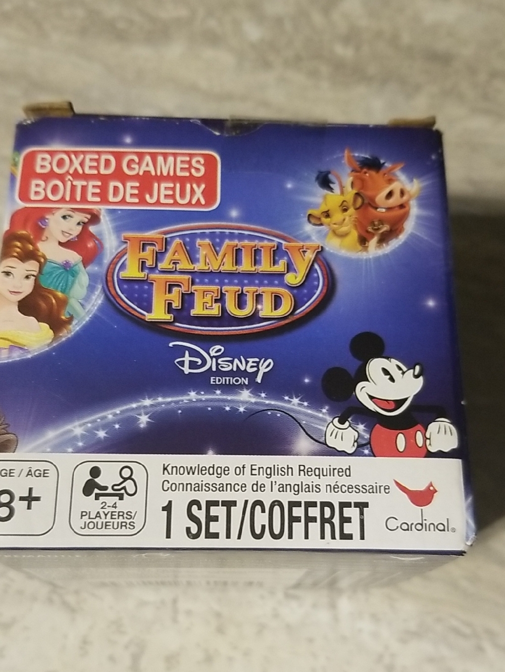 Disney Family Feud Boxed Games